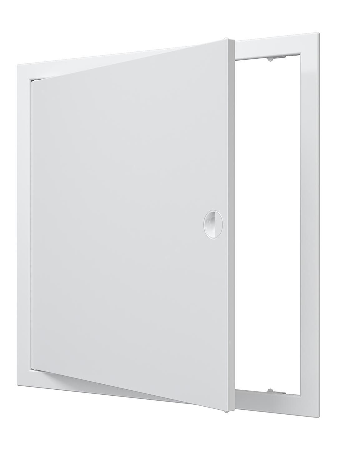 Люк-дверца ревизионная 418х418 с фланцем 396х396 с ручкой АБС Л4040Р