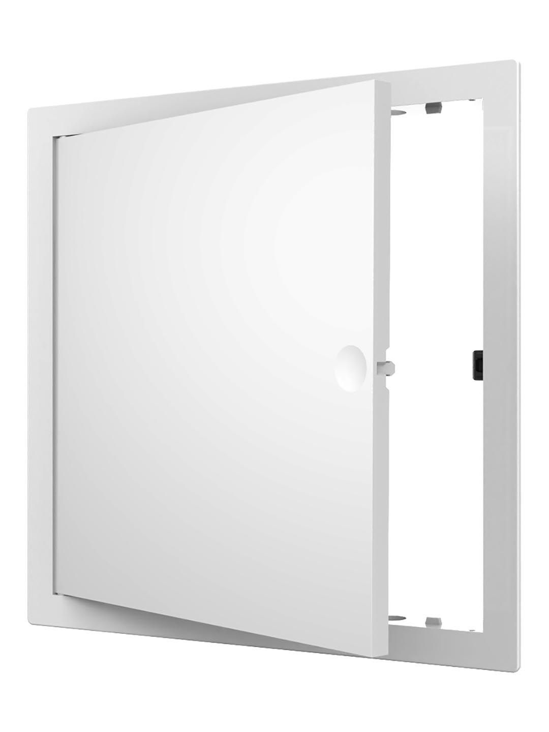 Люк ревизионный LN фланец 200x200 нажимной 224х224 пластик EVECS L2020N