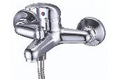 Смеситель для ванны с душем G-lauf LUN3-A031 (D40; с карт. перекл. короткий излив)