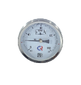 Термометр РОСМА БТ31.211 0-120С КТ 2,5 L=64мм G1/2 биметал. осевой 63 мм