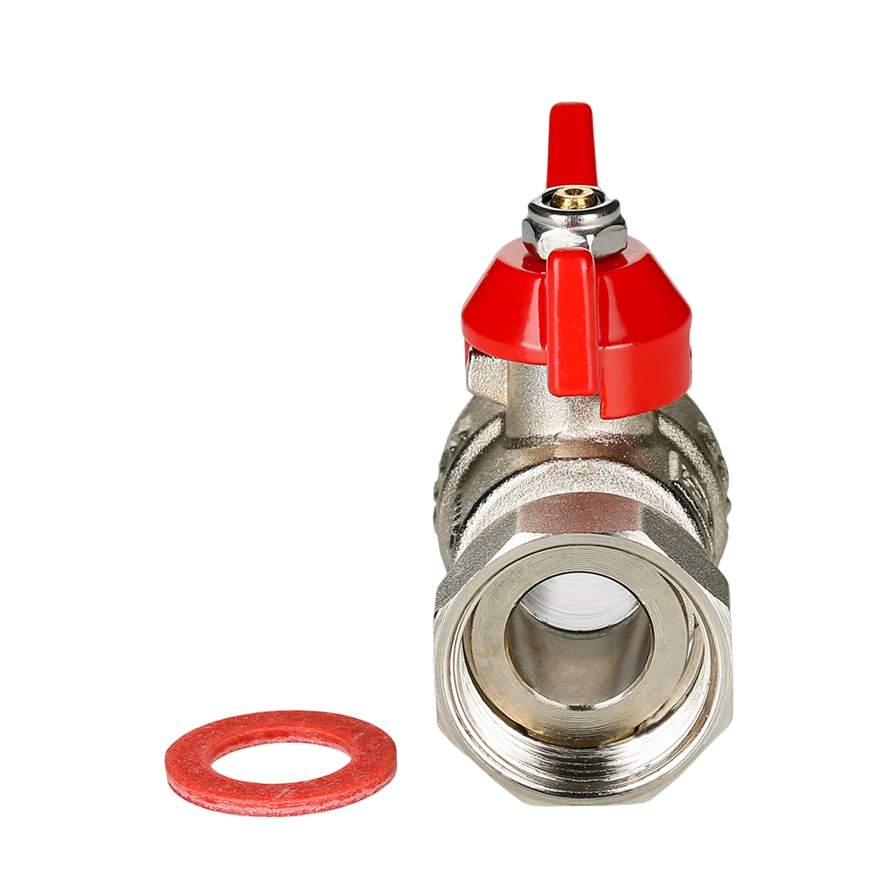 VT.241 Кран шаровой с накидной гайкой 1/2 x 3/4(12/72)