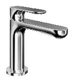 Смеситель для раковины Ole/Оле однорычажный без донного клапана 3/8, хром глянец, KERAMA MARAZZI