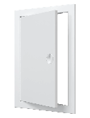 Л2030Р, Люк-дверца ревизионная 196х296 с фланцем  ручка 218х318 пластик