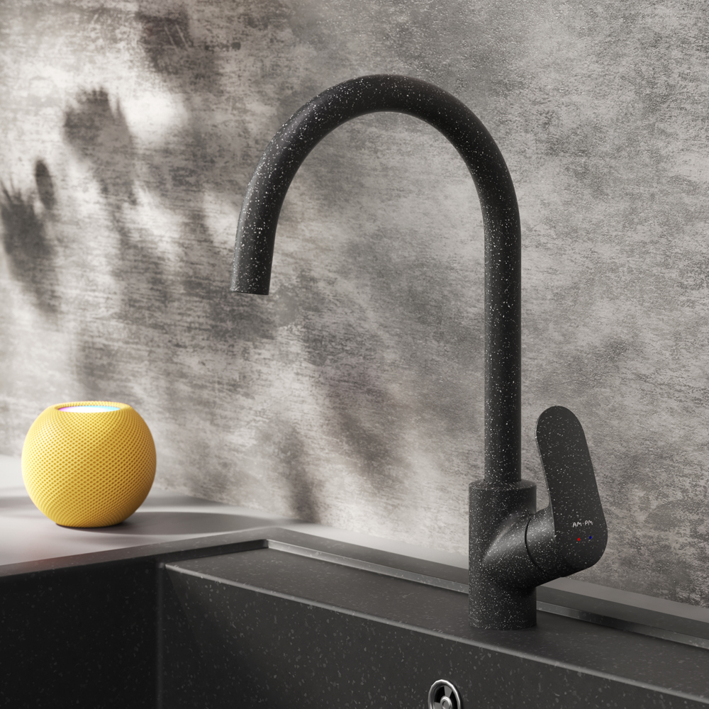 Смеситель для кухни элегантный ЧЕРНЫЙ  F8007122  LIKE АМ.РМ