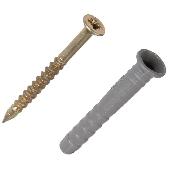 Дюбель-гвоздь SM-L 8х160 потай (50ф) поштучно
