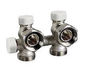 Блок д/1 труб. системы угловой. LUX M174