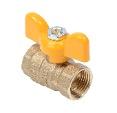 Кран шар. ГАЗ Стандарт Ду20 Ру40 г/г баб Dist 412Б