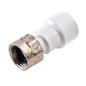 РВК Муфта с накидной гайкой 16*1/2  PP (100)