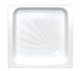 Поддон стальной эмалир. 0,7*0,7*0,13 квадрат (Китай)