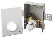 Unibox RTL (57мм) белый (термостат наруж.) (1022635/1022735)