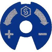 Синий-красный диск для коллекторов распределительных STOUT (SMB 6801 000610)
