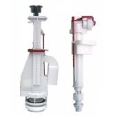 Арматура к бачку 2-х кноп бок/подвод ALCAPLAST SA08 1/2