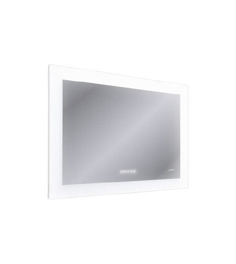 Зеркало Cersanit LED DESIGN PRO 060 80 часы с подсветкой прямоугольное