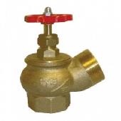 Клапан пож. КПЛМ-65 м/ц угл. латунь