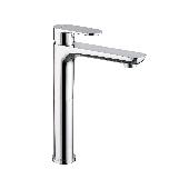 Смеситель для раковины Piano/Пиано однорычажный высокий без дон.клапана, хром глянец, KERAMA MARAZZI