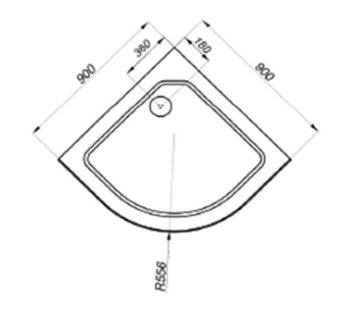 ТРИТОН ПД5 Поддон душевой высокий 90х90 в комплекте
