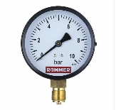 ROMMER Манометр радиальный. Корпус Dn 50 мм 1/4  , 0...6 бар, кл.2.5 (RIM-0010-50060)