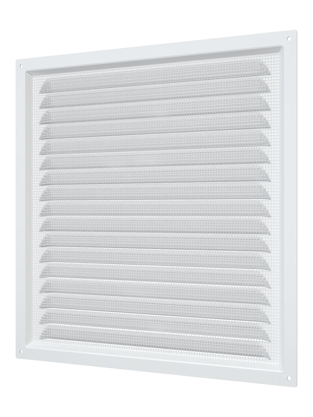 Решетка вентиляционная вытяжная стальная с покрытием полимерная эмаль 300х300 3030МЭ