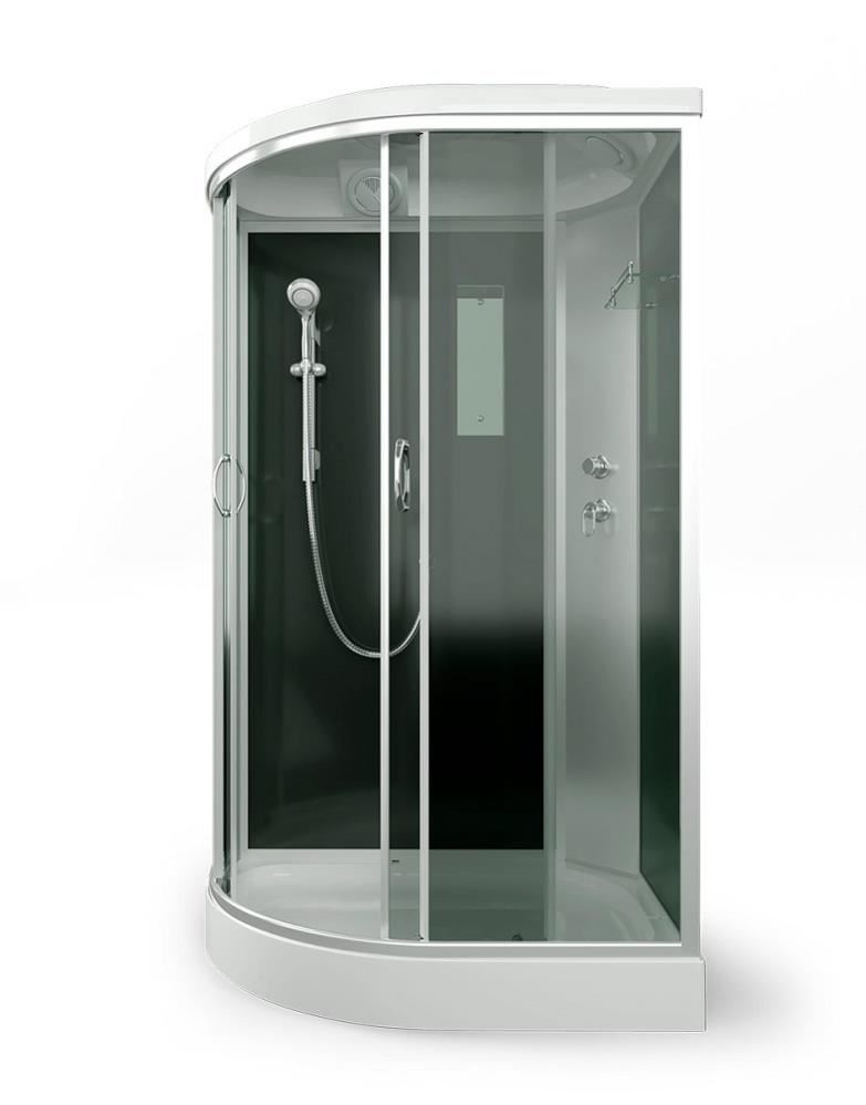 ERLIT Душ. кабина ER3512PR-C4-RUS 120*80*215 ( низкий поддон, тонированное стекло)