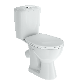 Унитаз-компакт НЕО (косой вып.,жесткое сид. с сист.soft-close, 2-х реж.арм., Siamp/Oli, с креп)КИРОВ