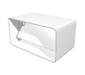 612СКПО, Соединитель с обратным клапаном пластик, 60х120