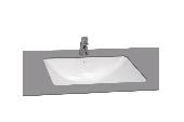 Раковина встраиваемая снизу 48см S50 белая, VITRA