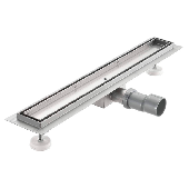 Трап-лоток d-50 гориз.70*800 мм под плитку гидро+сухая защ от запаха реш-квад TIM (4) BAD458002