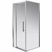 ERLIT Душевое ограждение без поддона ER10109H-C4(90*90*200, квадрат, тонированное стекло 6мм),