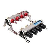 Коллекторная группа 1* на  3 вых. нерж.квадрат TIM KDS5003 без кранов и нак-ков