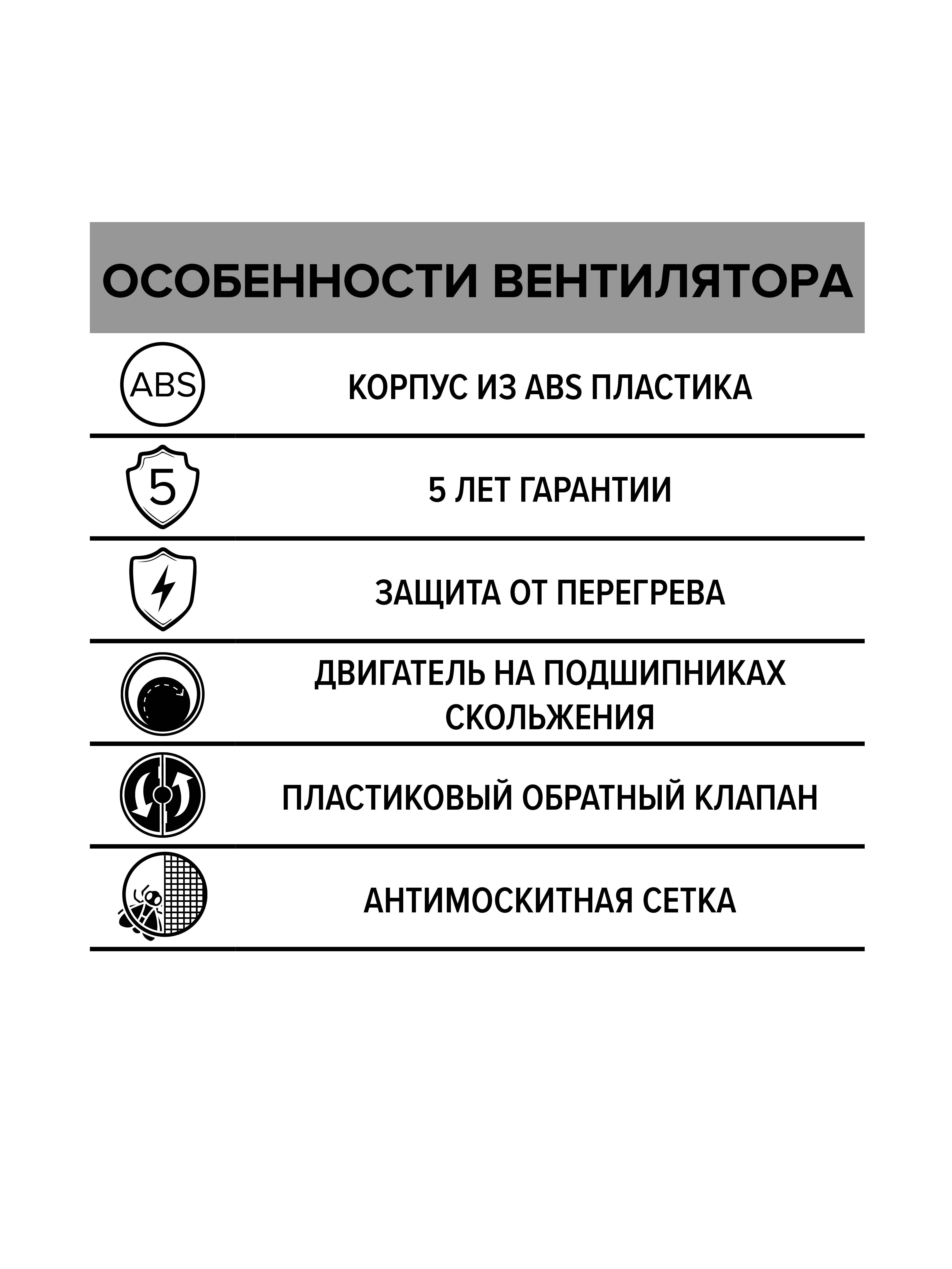 Вентилятор накладной D100 ERA сетка  обр.клапан E 100 S C