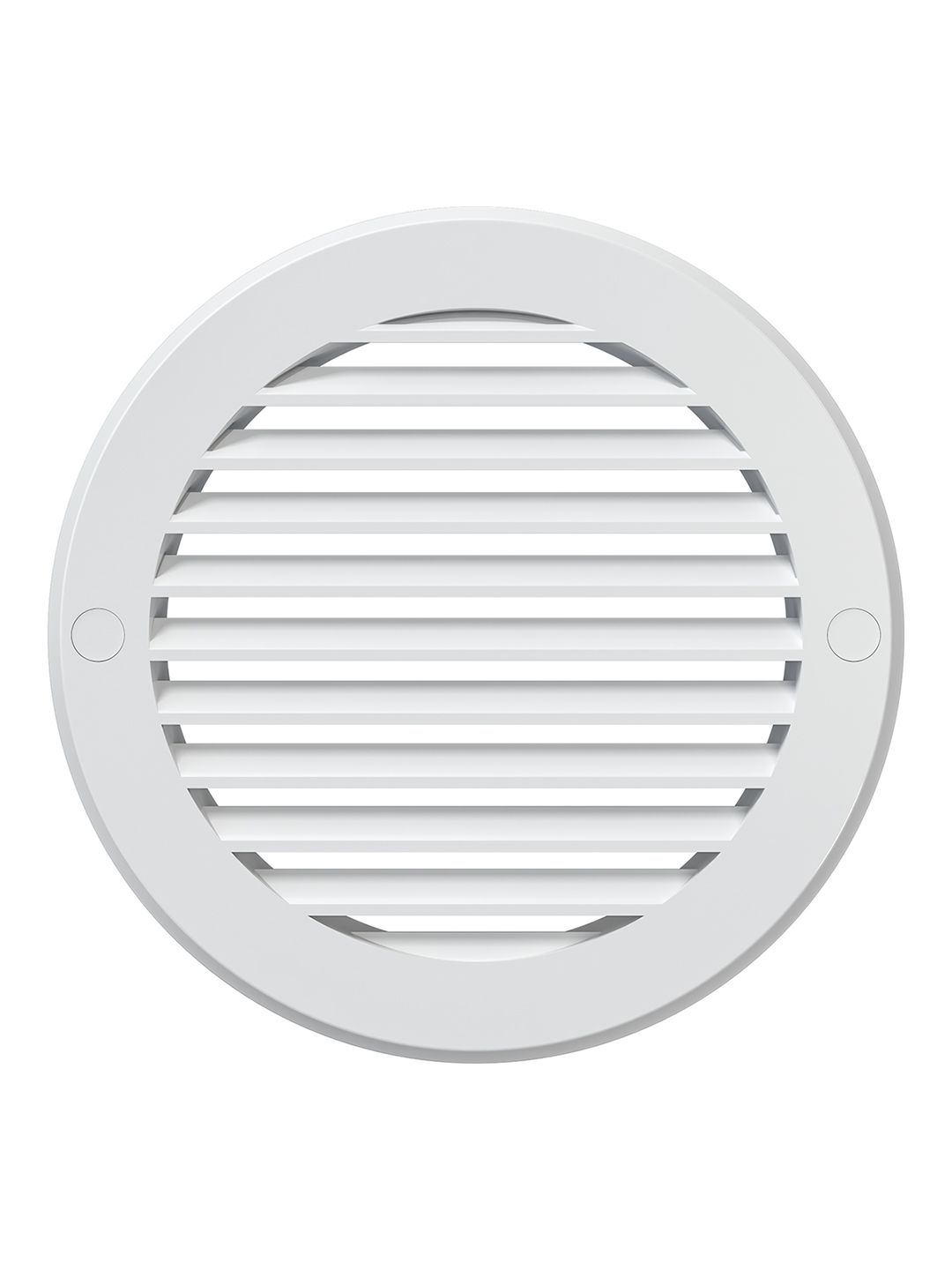 Решетка вентиляционная круглая D161 вытяжная АБС с фланцем D125 12РК