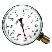 Манометр МП100М 0,6 МПа G1/2 (600 кПа)