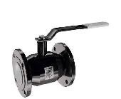 Кран шаровой ALSO КШФЗ Ду 80 Ру 1,6 МПа из ст.20 полный проход L-210мм