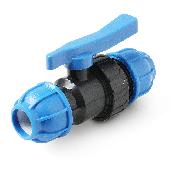 ПНД кран шаровый d50