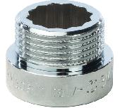 Удлинитель хром.  3/4х15 STOUT SFT-0002-003415