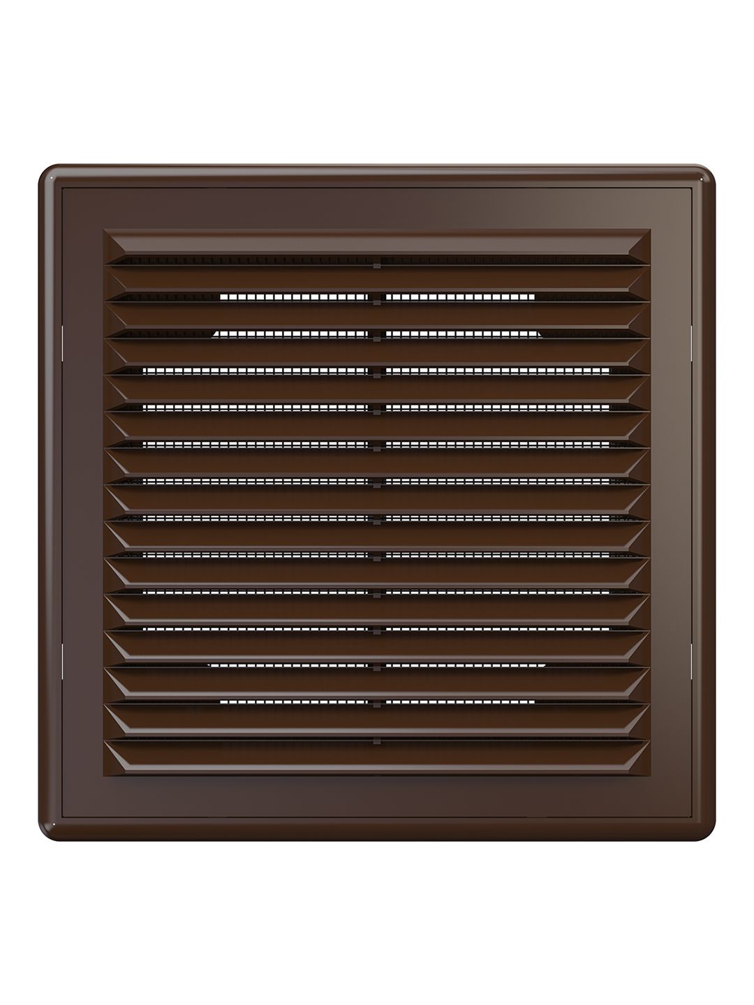 Решетка вентиляционная Р сетка разъемная 150х150 пластик Brown ERA 1515Р кор