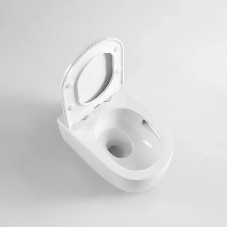 Унитаз подвесной Tornas Rimless(гориз вып,сид дюро Tornas Slim SO, м/лифт,быстросъем) 082137, BERGES