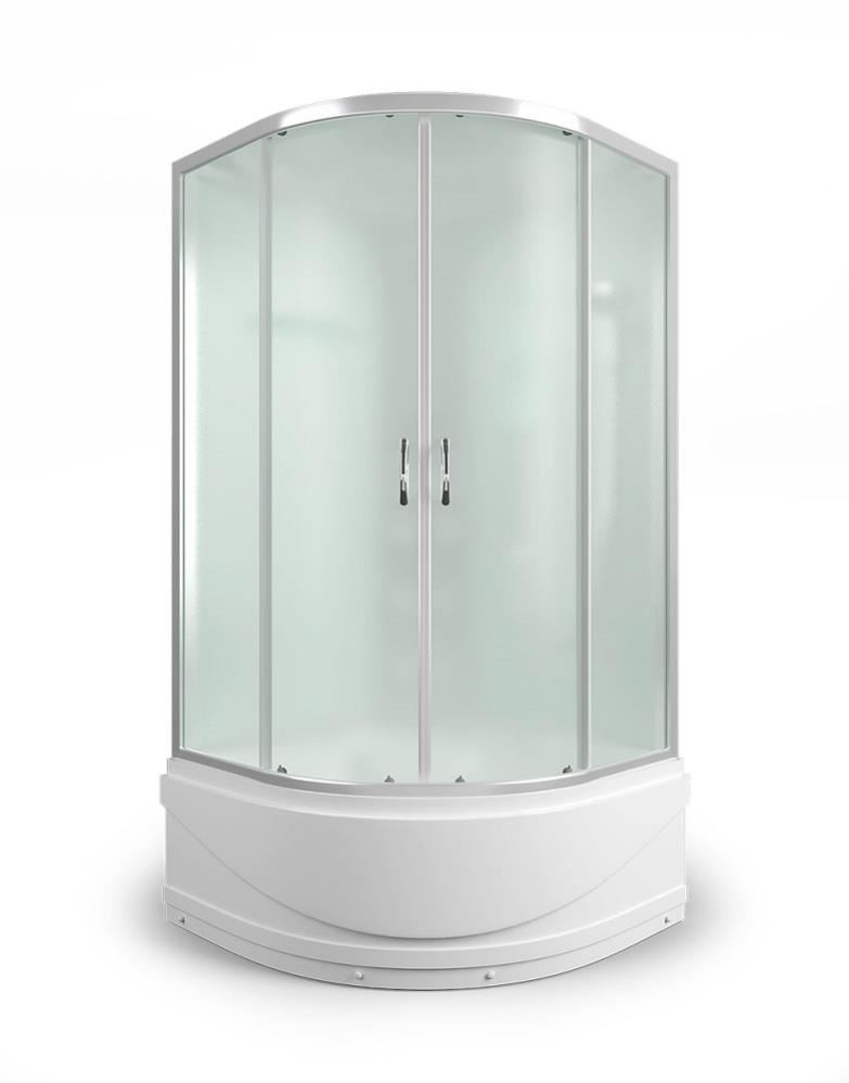 ERLIT Душевая кабина ER3509TPF-C3 RUS 90*90*215 (с г/м, выс.поддон, мат.стекло)