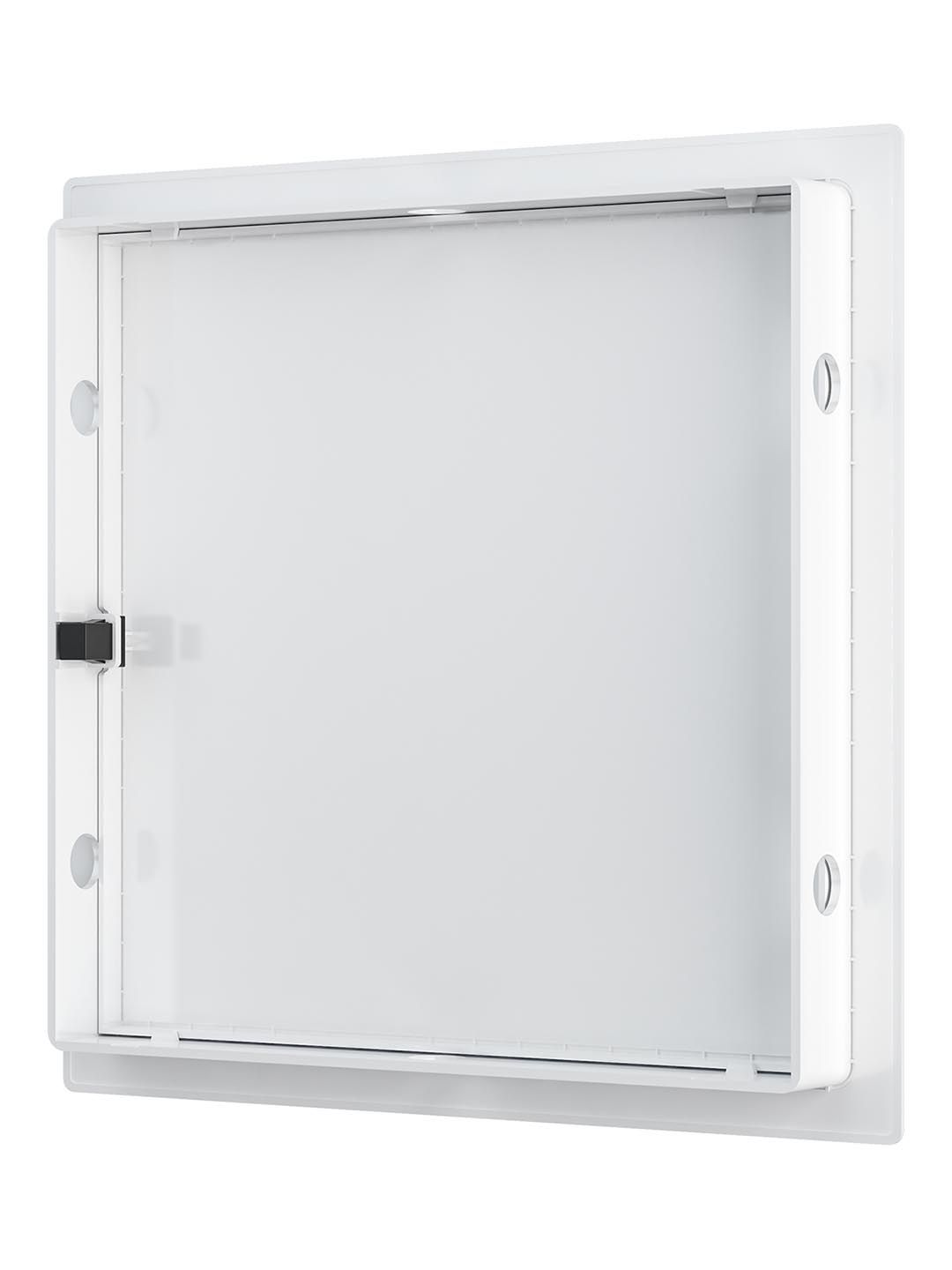 Люк ревизионный LN фланец 200x200 нажимной 224х224 пластик EVECS L2020N