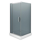 ALEX BAITLER Душевое ограждение без поддона AB244-90 90*90*200 (квадрат, тонированное стекло 8мм)