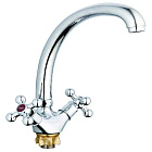 Смеситель для кухни (мойки) G.LAUF QTZ4-B856  (керам.1/2 на лат. гайке)