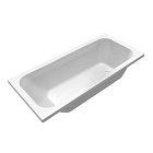 ТРИТОН Ванна Ника прямоуг.1500х700 на каркасе без панели и сифона 100% акриловый лист