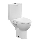 Унитаз-компакт  PARVA NEW CLEAN ON безоб.+сид. дюропласт микролифт Cersanit*