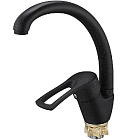 Смеситель для кухни (мойки) G.LAUF 8G4-A181KB (D40; боковая ручка; на лат. гайке) черный (10)