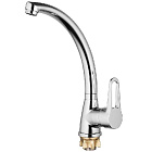 Смеситель для кухни (мойки) G.LAUF ZOP4-B045 (D35; на латунной гайке, боковая ручка) 