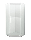 ERLIT Душевое ограждение без поддона ER 10109V-С1 (90*90*200, пятиугольное, прозрачное стекло 6мм)