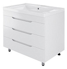 SOHO 100 Quadro тумба напольная + раковина керамич. DEEP-100, MIRSANT