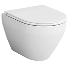 Унитаз подвесной SPIRIT V2.0 FlashClean с сиденьем микролифт, slim wrap-over C707858WH AM.PM