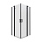 Душевая ширма ТРИТОН "Тау-Блэк 90*90 " квадрат (Щ0000054036)