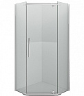 ERLIT Душевое ограждение без поддона ER10110V-C1(100*100*200, пятиугольное, прозрачное стекло 6мм), 